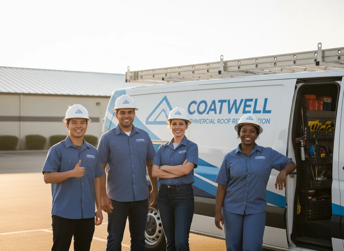 Commercial roof coating company in Dante, VA